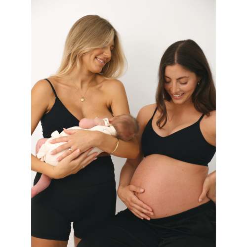 Mumma Mila | Leakproof Triangle Bralette Black - Medium