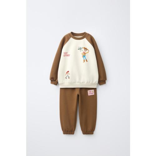 TOY STORY © DISNEY PIXAR SWEATSHIRT AND JOGGER PANTS SET - Brown | ZARA United States