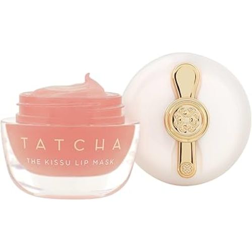Tatcha Kissu Lip Mask | Overnight Lip Mask, Visibly Plumps and Softens for Lush Lips, 9.0 G | 0.32 oz