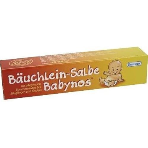 Bäuchlein-Salbe Babynos Massage ointment for the upset tummy-soothe colic-50 ml by Dentinox