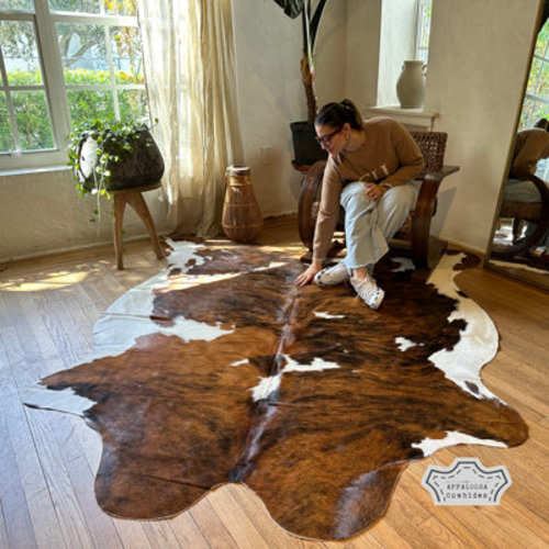Appaloosa Cowhides Natural Medium Tricolor Cowhide Rug & Reviews | Wayfair