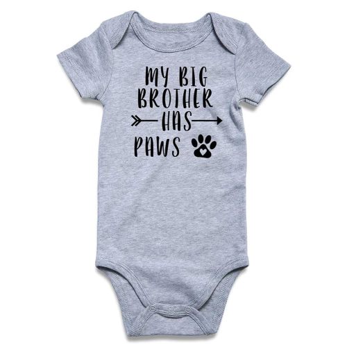 RAISEVERN Baby Boys Girls Clothes Infant Romper Newborn Bodysuits Funny Outfit 0-12 Months