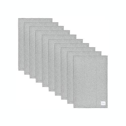 Comfy Cubs Burp Cloths 6 Pack Large 100% Cotton Washcloths Double Layered Burping Cloths Extra Absorbent and Soft (Grey, Pack of 6)Comfy Cubs Burp Cloths 10 Pack Large 100% Cotton Washcloths Double Layered Burping Cloths Extra Absorbent and Soft (Grey, Pa