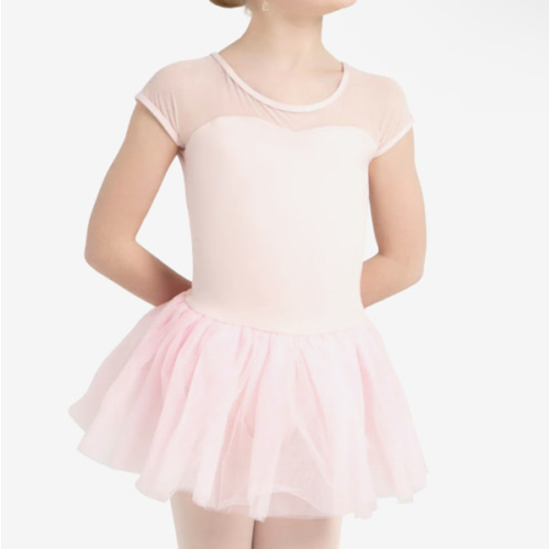 Keyhole Back Tutu Dress - Girls