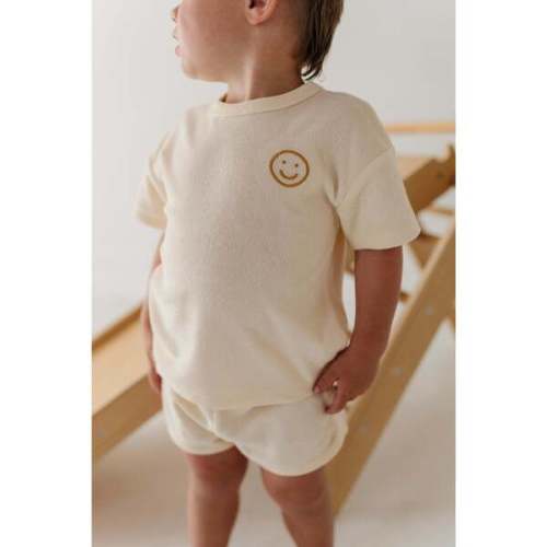 Short Sleeve Cotton Terry Set Rutabaga - Babysprouts | Maisonette