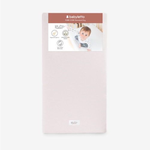 Babyletto Pure Core Crib Mattress w/ Dry Waterproof Cover (2-Stage)