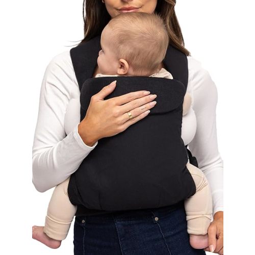 WildBird - Aerial Buckle Carrier - 2-24 Months - Standard (XS-XL) Raven - Front or Back Carry - Cross Straps, Lumbar Support, Headrest - Hip Healthy - Baby Carrier - Baby Essentials - New Mom Gifts