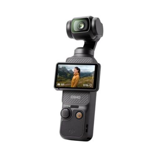 DJI Pocket 3 4K Handheld Camera: USB-C, Image Stabilization, 2" Screen