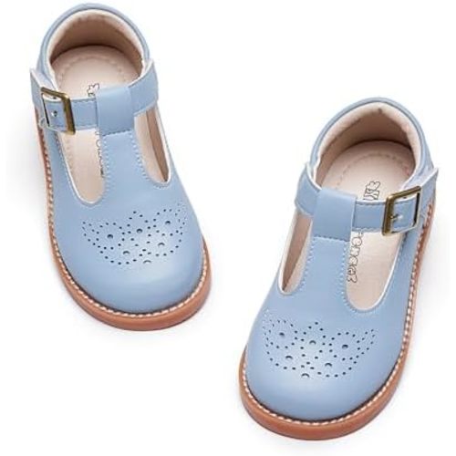 Kiderence Girls Flat Dress Shoes School Oxfords Marry Jane (Toddler/Little Kids)