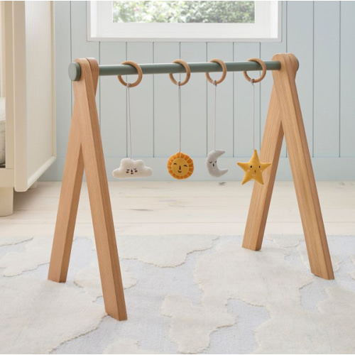 Pine Baby Gym & Baby Gym Sensory Accessories | West Elm