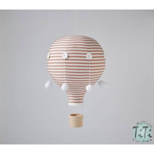 Single BIG Hot Air Balloon Travel Theme Safari Nursery - Etsy