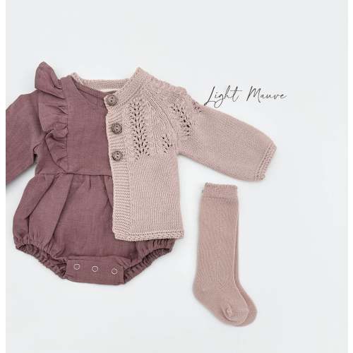 Olesya Cotton Knit Sweater – Olive and Cradle