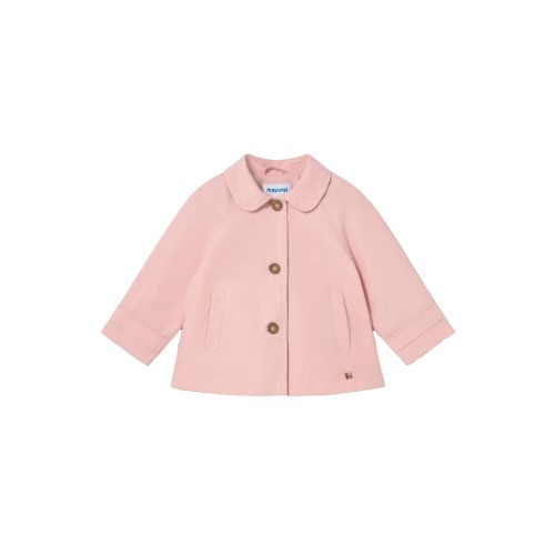 Peter Pan Collar Trench Coat