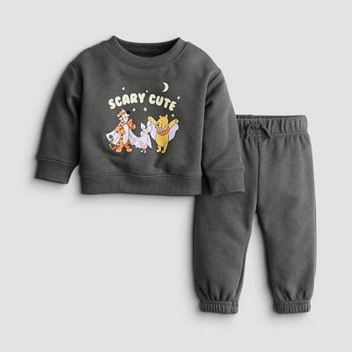 Baby Boy Jumping Beans® Disney's 2-Piece Scary Cute Crew Sweatshirt & Jogger Set