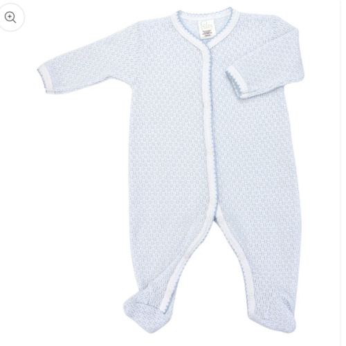 Paty Knit Solid Color Footie - PatyInc