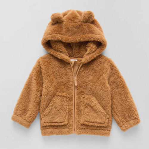 Okie Dokie Sherpa Baby Boys Midweight Jacket