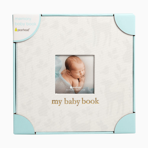 Woodland Print Baby Book