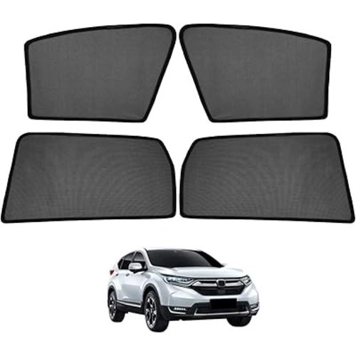 Cartist Car Side Window Shades for Honda CR-V CRV 2017-2022 Accessories Sunshades Window Sun Shade Covers Magnet Mesh Shades Protector Sun Shield and UV Rays Privacy Protection 4PCS
