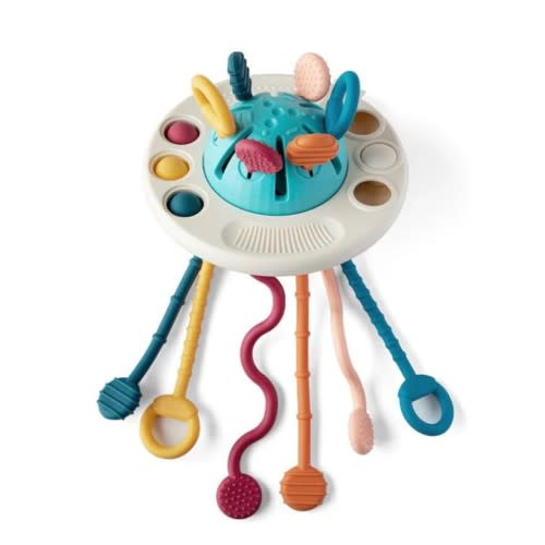 UFO Silicone Pulling Toy - Ocean Mistery