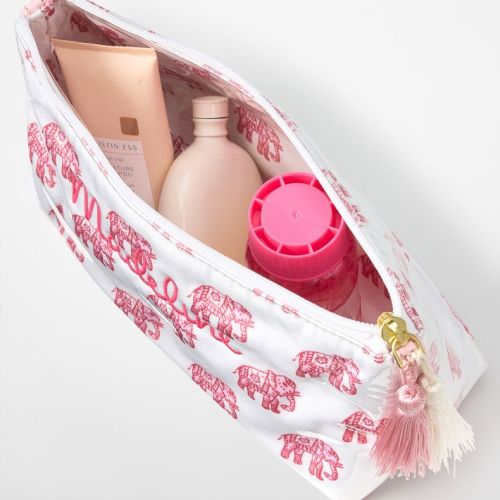 Clear Coated Travel Pouch, Set of 2