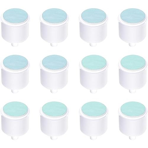 Qunlions life Replacement Pads Compatible with Frida Baby Electric Nail Buffer, 12 Pieces Baby Nail Trimmer Pads Grinding Heads Suits to Newborn and Adults (6-12, 12+ Months)