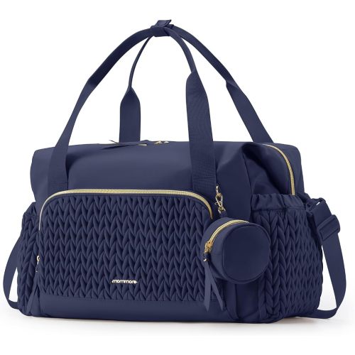 mommore Sac à langer fourre-tout de grande capacité, sac à langer de voyage, sac d'hôpital pour accouchement de travail, sac pour bébé avec étui à tétine