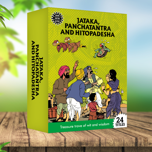 Jataka, Panchatantra, Hitopadesha Collection: 24 Book Set