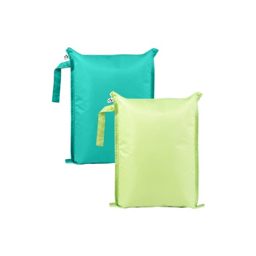 Mess-Proof Waterproof Washable Baby/Toddler Wet Bags - Solids
