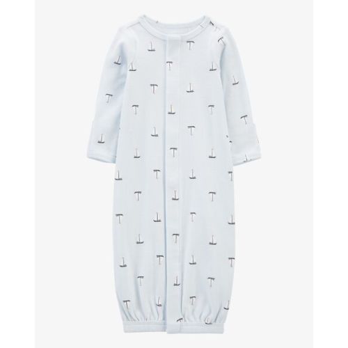 Baby Boy Preemie Sailboat Sleeper Gown | Carter's