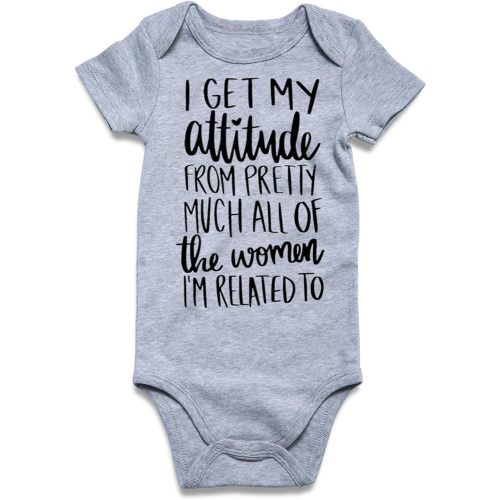 Loveternal Neutral Baby Girls Boys Cotton Romper Cute Saying Newborn Clothes 0-12 Months