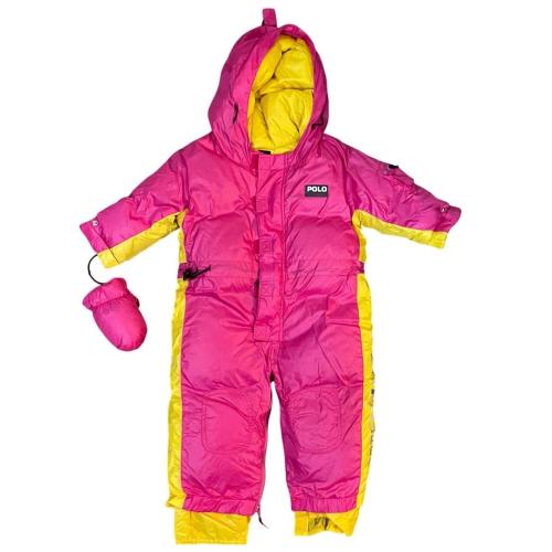 VTG Ralph Lauren Goose Down SnowSuit Bunting 12m-24m...