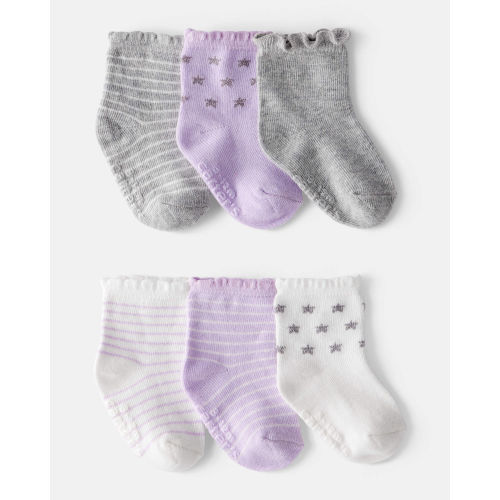 Baby Girl 6-Pack Ankle Socks - Carter's | Carter's