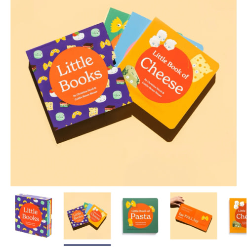 Little Books Culinary Collection | Pasta, Cheese & Cookies – Chunky Deli