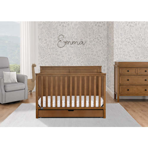 Logan 6-in-1 Convertible Crib with Underdrawer | Delta Children