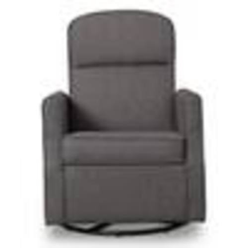 Delta Children Charcoal Blair Glider Swivel Rocker Chair 517310-931