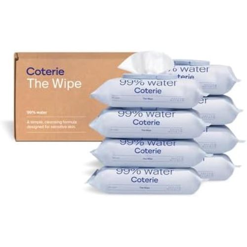 Coterie Baby Wipes for Sensitive Skin, 8-Pack (448 Count)
