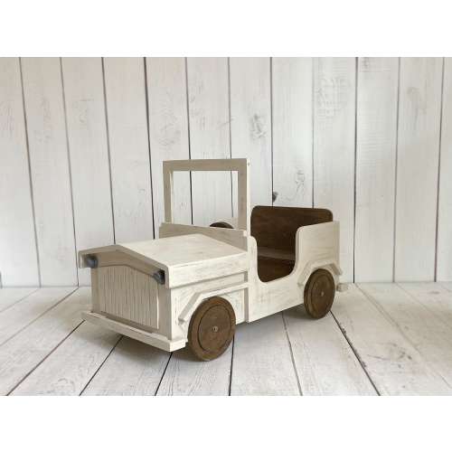 Car Baby Photography Props, Wooden Baby Landing Cart, Rustic Nursery Decoration, Photographer Adventure Cart, Christmas Concept Prop