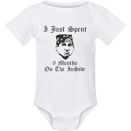 Freedomtees Bodysuit I just spent 9 months on the inside Baby Bodysuit,Shirt, Newborn gift,Office