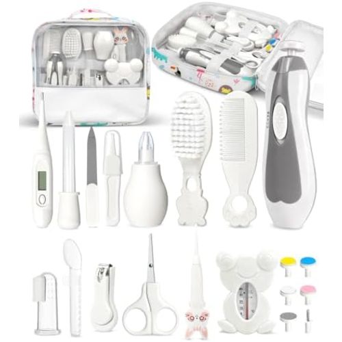 YASEW Baby Grooming Kit with Electric Nail Trimmer, Newborn Essentials