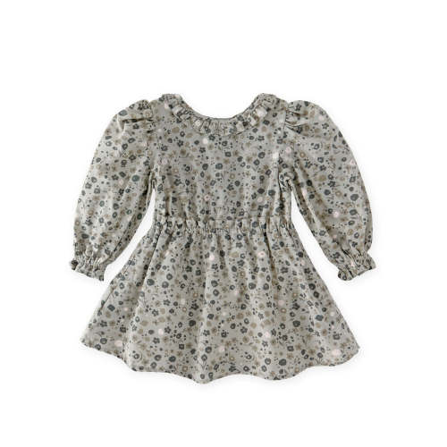 Ruffle Puff Sleeve Dress