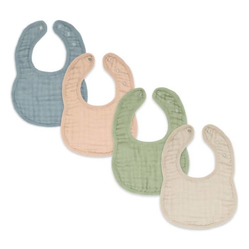 Muslin Bibs (4 Pack)