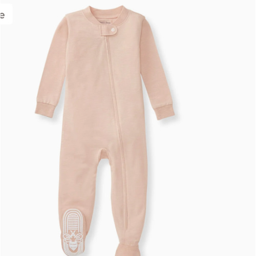 Honeysoft™ Baby Girl Sleeper - Apple Blossom – Burt's Bees Baby