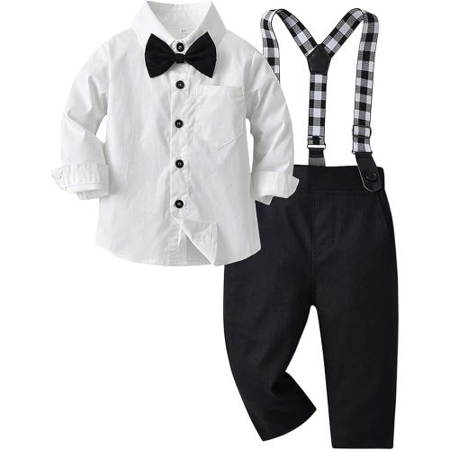 ARTMINE Baby Boy Clothes Suit Gentleman Wedding Outfits