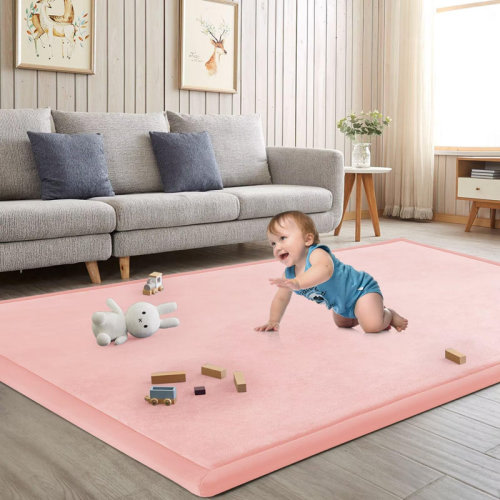 Teler Baby Play Mat for Floor – Memory Foam Thick Crawling Mat, Soft Nursery Rug & Playpen Mat for Playroom, Non-Slip Area Rug for Infants & Toddlers | Wayfair
