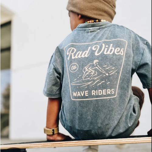 THE MAVERICKS TEE - CLOUD BLUE