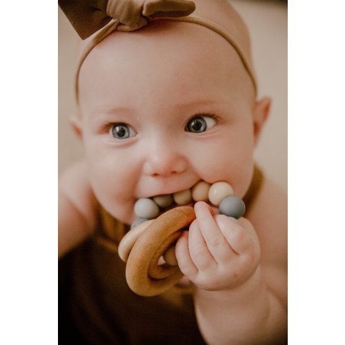Saturn Ring Wooden Baby Teether