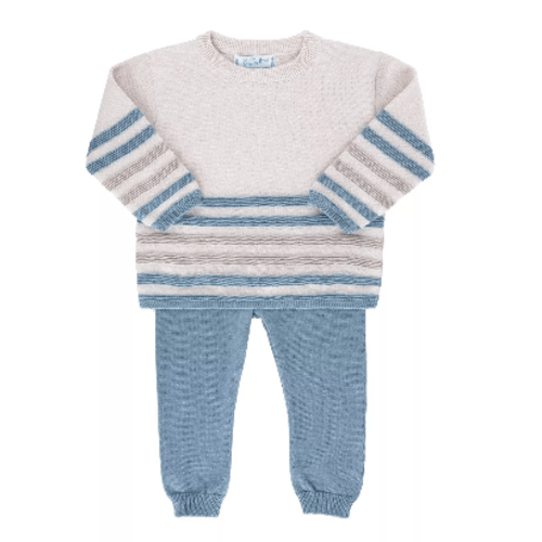 Boys' Striped Knit Set - Baby, Little Kid