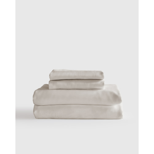 Organic Bamboo Viscose Sheet Set in Ivory