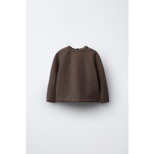 CASHMERE KNIT JUMPER - Brown | ZARA United States