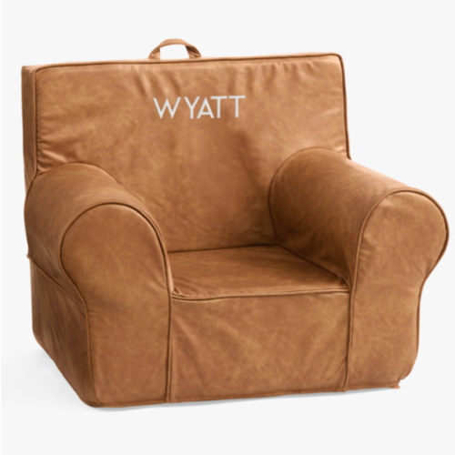 Kids Anywhere Chair®, Caramel Faux Leather